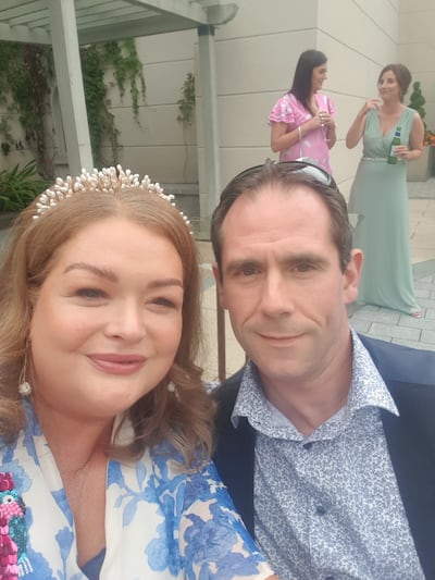 Bríd Ni Chofaigh and her husband, Adam. Photograph: Courtesy of family