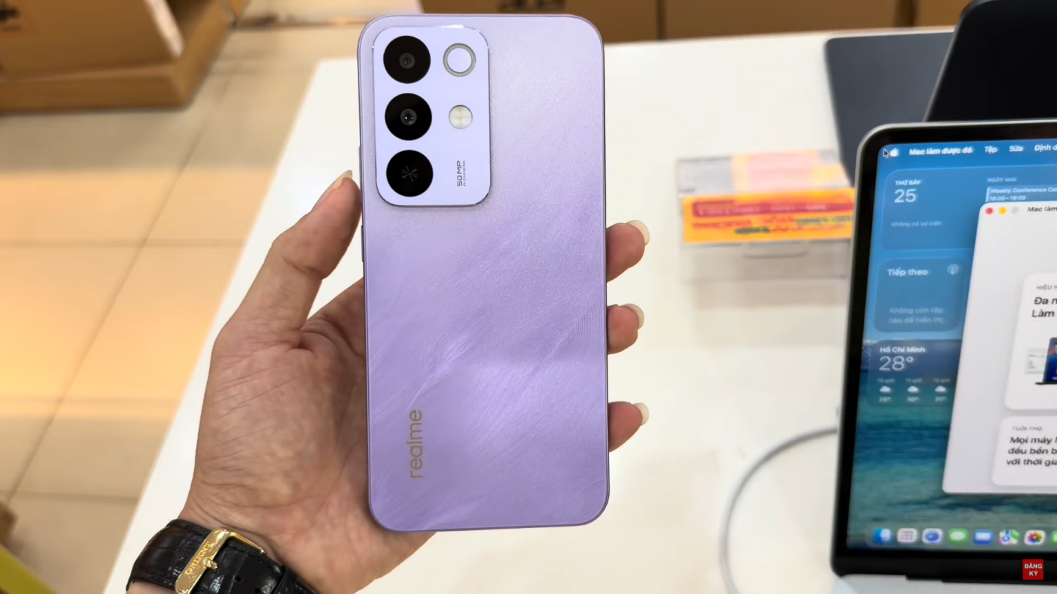 Realme C85 Pro hands-on video reveals design and colour options ahead of launch