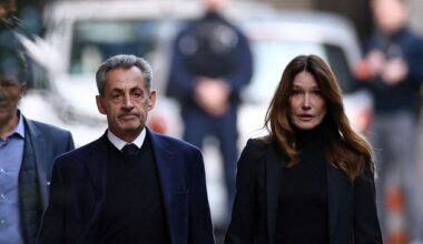 Carla Bruni’s glamorous life takes a turn after husband Nicolas Sarkozy’s incarceration