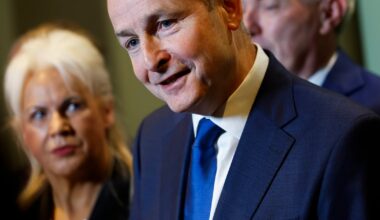 Martin finds himself in liminal space of having neither presidential candidate nor campaign – The Irish Times