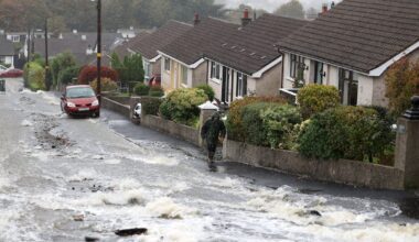 Locals describe ‘river running down the roads’ as heavy rain hits parts of Ireland – The Irish Times