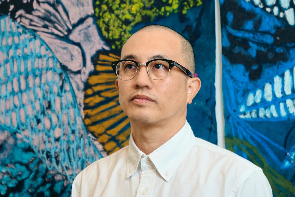 Naotaka Hiro Pushes His Body to Its Limits Using Abstract Painting