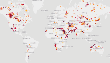 Sample of abnormal methane concentrations