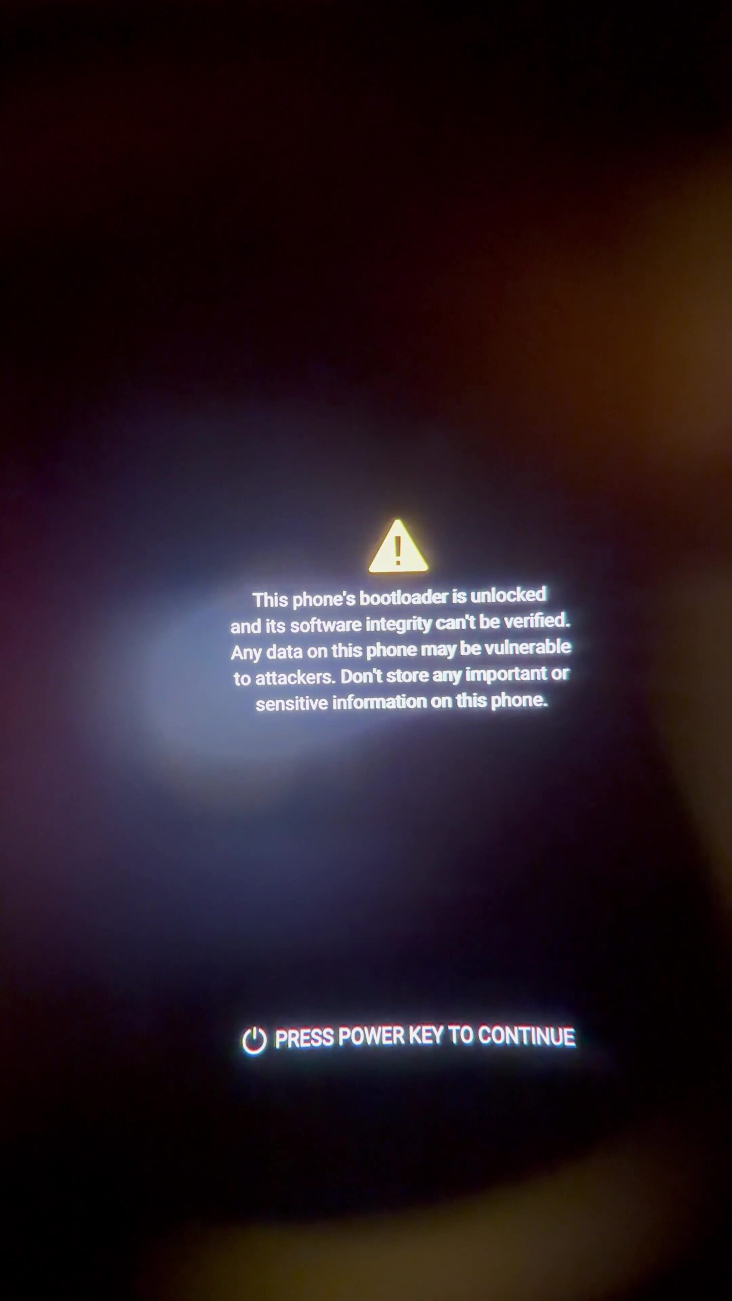 Samsung Galaxy XR Bootloader unlocked (1) Samsung Galaxy XR Bootloader unlocked (1)