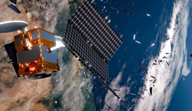 Satellite breakup