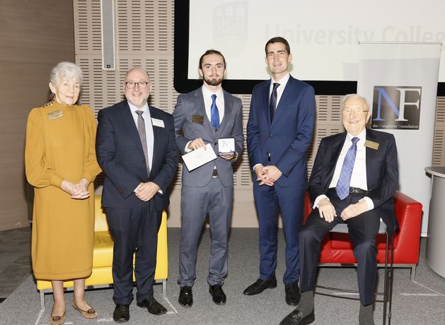 Sligo student presented with €25,000 scholarship to Trinity College
