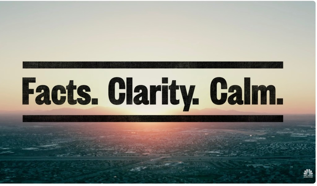 NBC News Addresses Low Trust In Media With Marketing Campaign