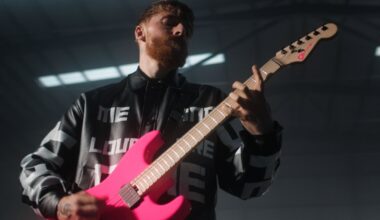 Sean Long's new Neon Pink Charvel signature model might secretly be the most metal guitar of 2025