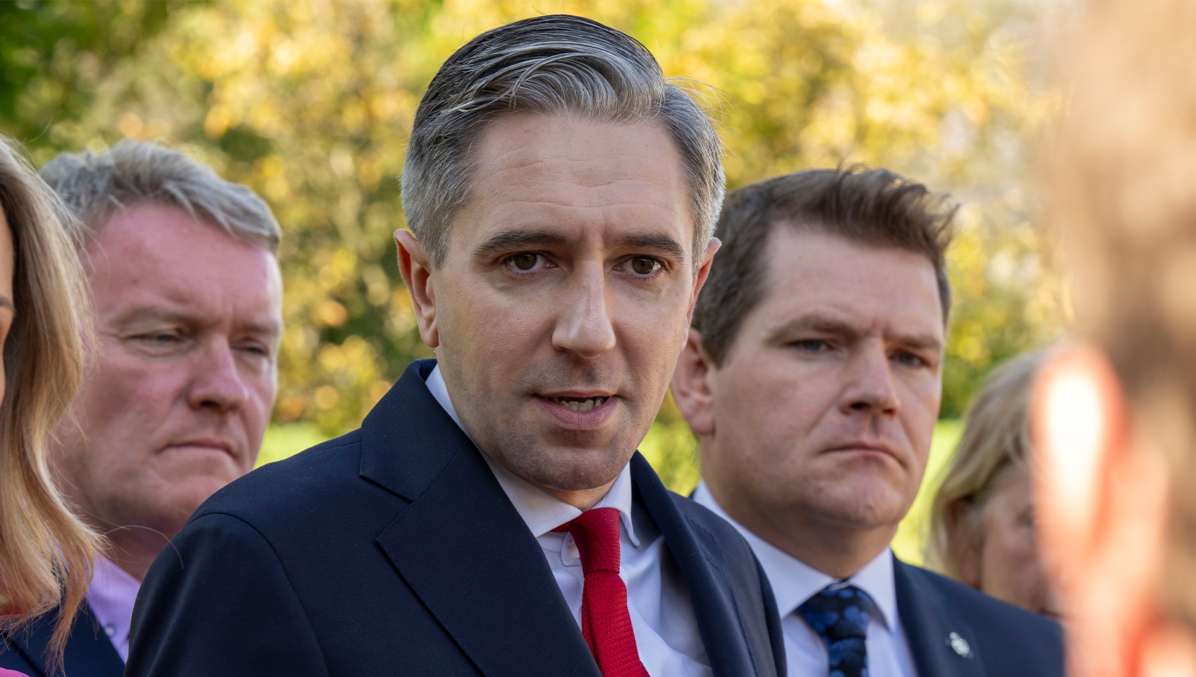 Which TDs voted confidence in Simon Harris?