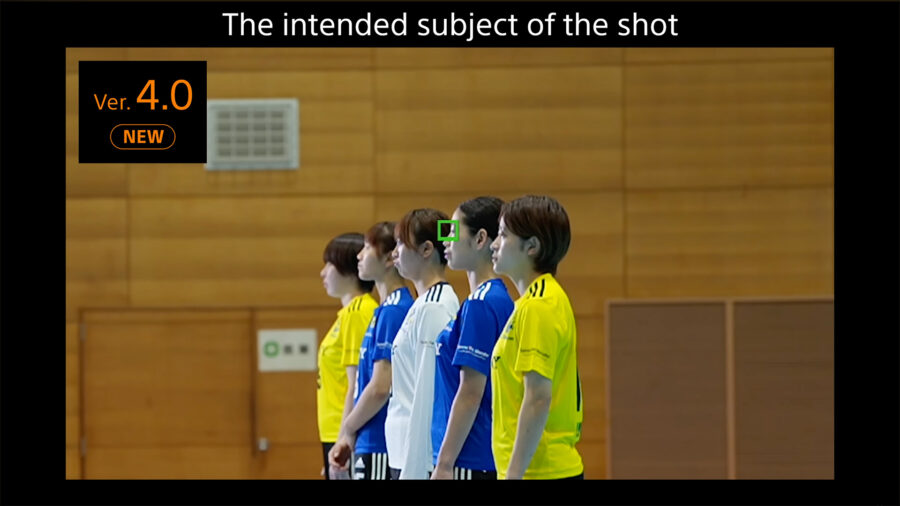 In the Sony a9 III firmware 4.0, the intended subject of the shot is maintaned better with AF.