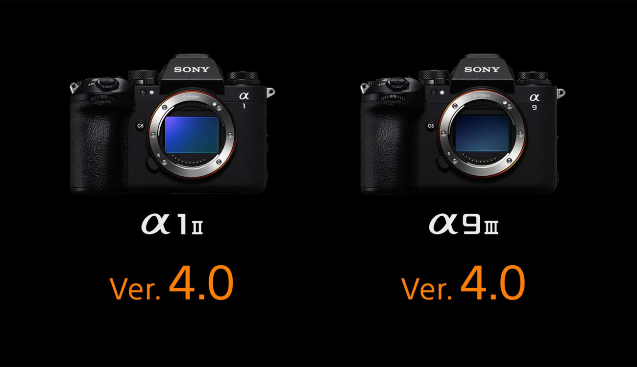 Sony a1 II and a9 III Firmware 4.0 Released – AF+, New “Film” Looks, and Workflow Tweaks