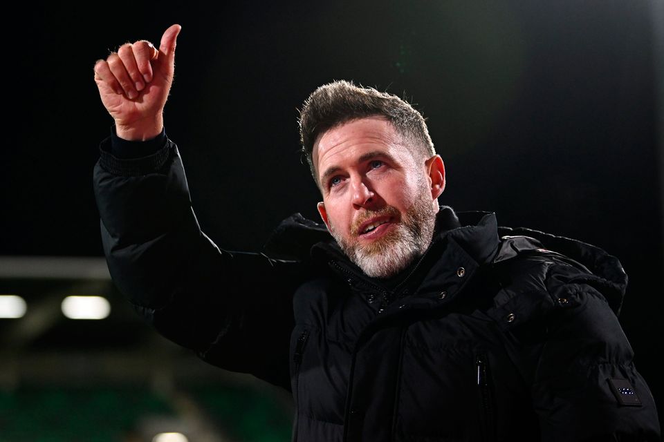 Shamrock Rovers manager Stephen Bradley