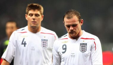 Rooney hits back at 'disrespectful' Gerrard over 'egotistical losers' claim about golden generation