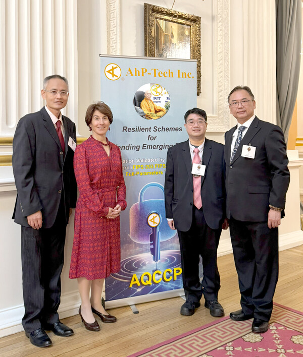 AhP-Tech's Delegation with the Founder of The City Quantum and AI Summit, Karina Robinson, in the Mansion House, London