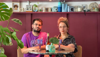 how a young Tel Aviv couple turned a tiny rental into a colorfu