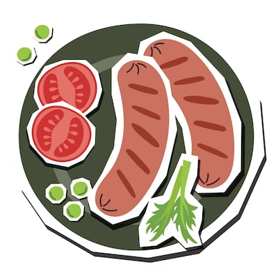 Plate of food. Illustration: iStock