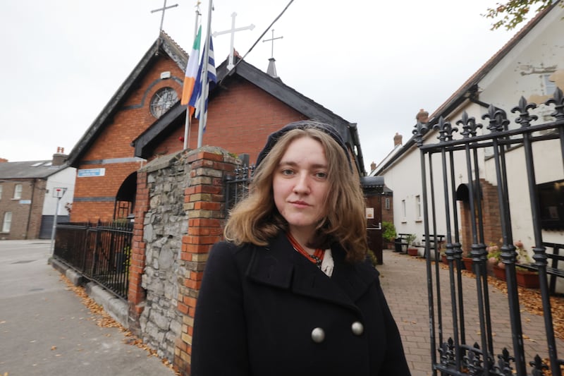 Varvara Fadieieva says there is kinship among all Ukrainians who are suffering. Photograph: Alan Betson