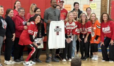 Former Buckeye visits West Elementary to promote Lt. Gov’s fitness challenge