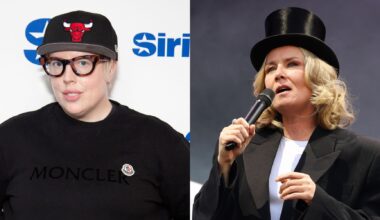 The Blessed Madonna and Róisín Murphy in an image composite.