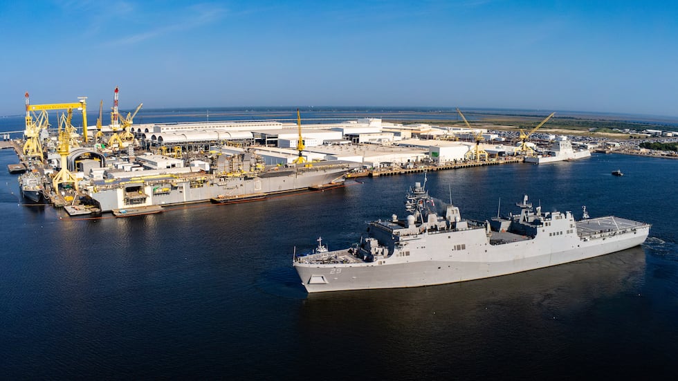 Mississippi intends to use the grant exclusively for shipbuilding, expanding training programs...