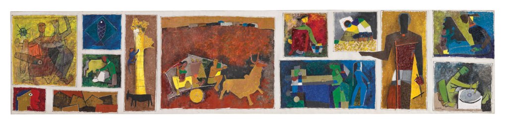 Kiran Nadar Bought M.F. Husain’s Record-Breaking $13.8M Painting