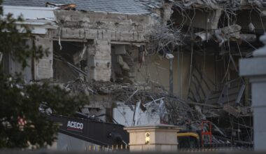 White House’s East Wing partially demolished as work begins on Trump’s $250m ballroom – The Irish Times