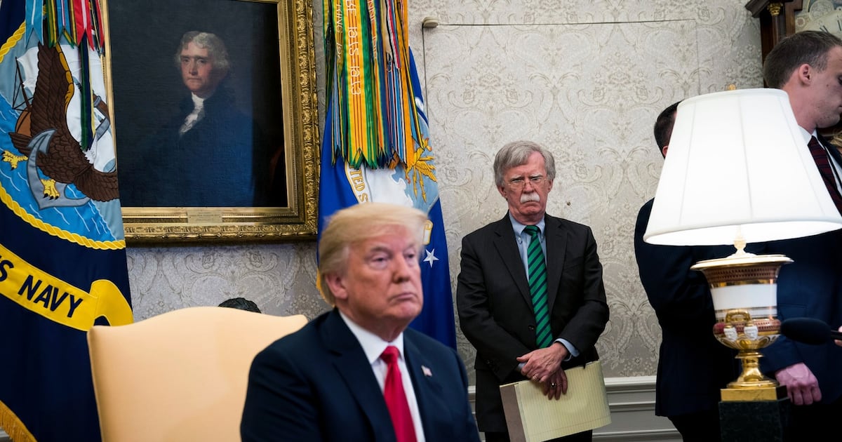 Trump and ex-adviser John Bolton was a doomed relationship from the start – The Irish Times