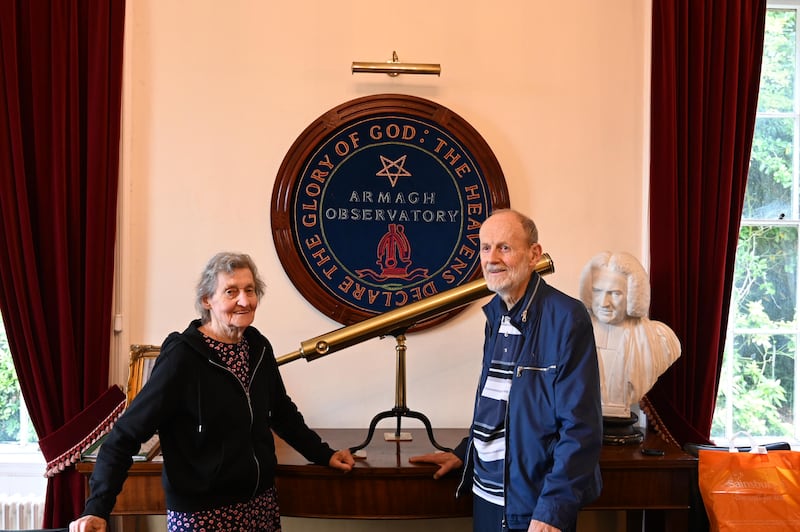 Dr Mart de Groot with wife Willemien
