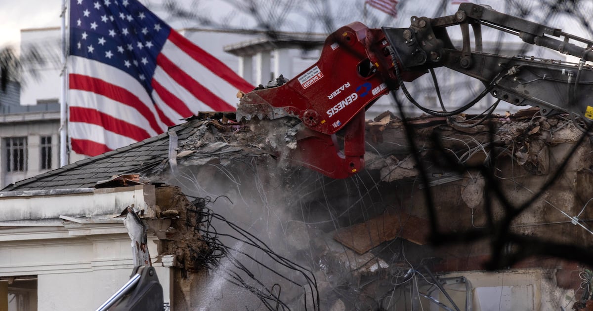It’s as if he’s tearing down a gas station – The Irish Times