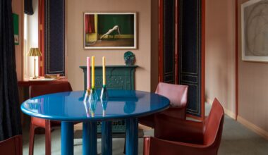A Marylebone pied-à-terre with a colourfully chic interior by Waldo Works