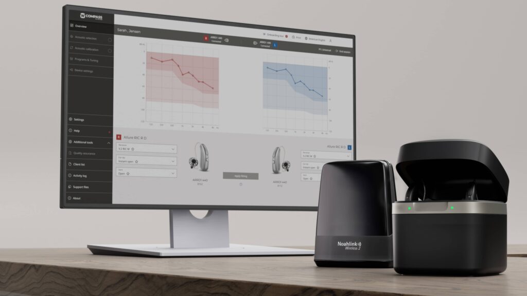 Widex Compass Cloud fitting platform