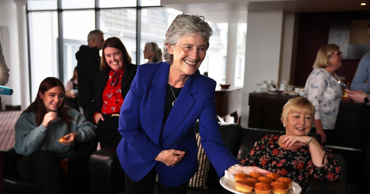 Presidential election proving to be a piece of cake for Catherine Connolly – The Irish Times