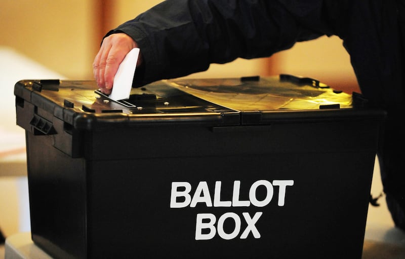 Around 3.6 million people are eligible to vote in more than 5,500 polling stations across the country. Photograph: PA Wire