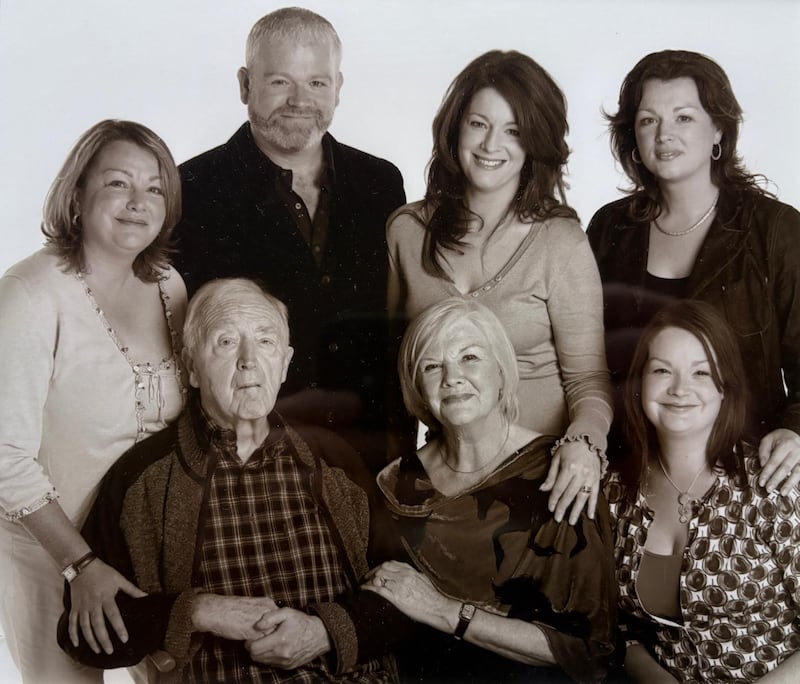 The Ní Chofaigh family. Photograph: Courtesy of family