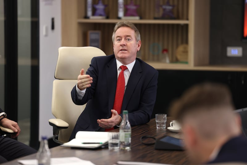PTSB chief executive Eamonn Crowley. Photograph: Dara Mac Dónaill/The Irish Times