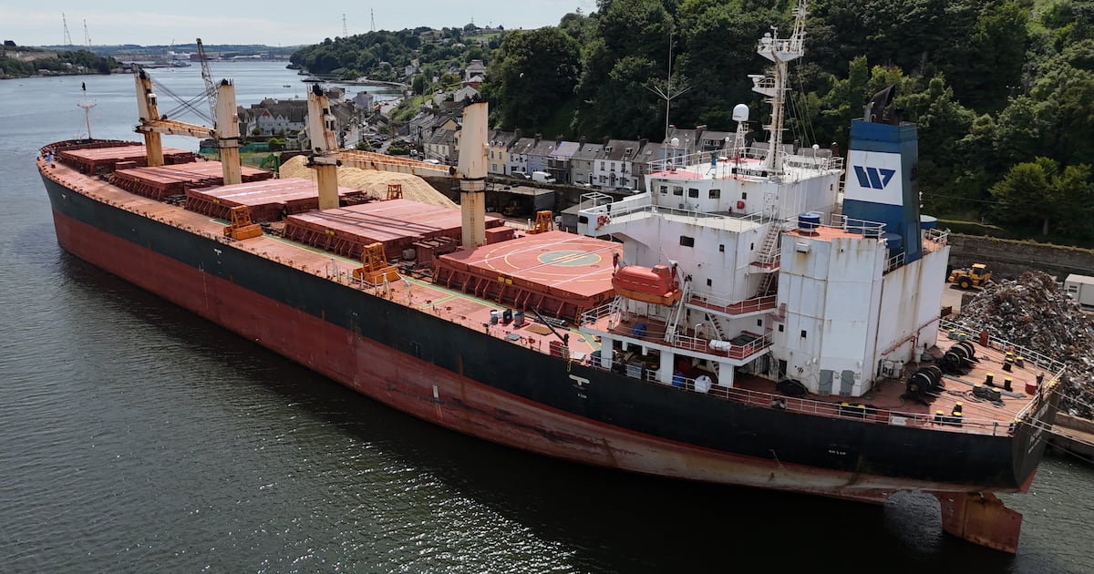 Ship seized in largest cocaine haul now costing the State €110,000 per week – The Irish Times