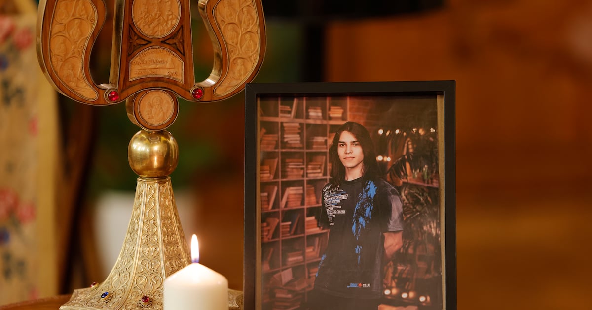 Ukrainians in Dublin mourn teenager Vadym Davydenko at Orthodox memorial service – The Irish Times
