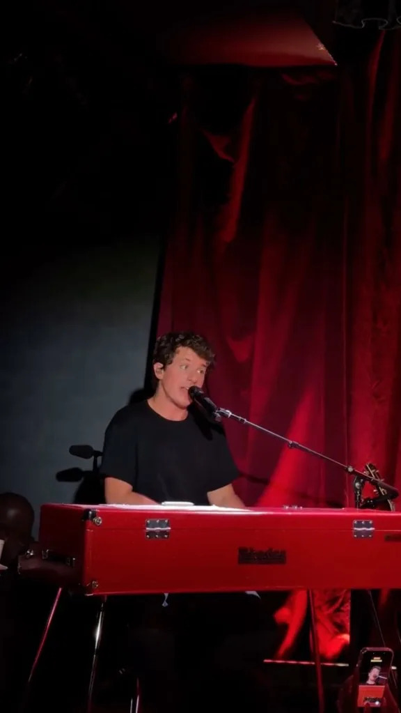 A video of the Grammy nominee singing “We Don’t Talk Anymore” at an NYC jazz club went viral over the weekend. charlieputh/Instagram