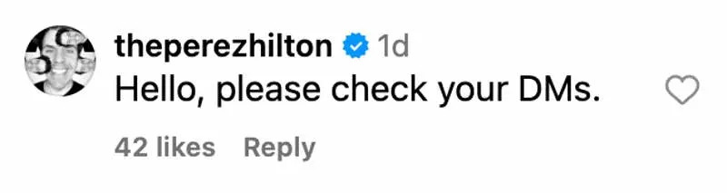 theperezhilton via Instagram