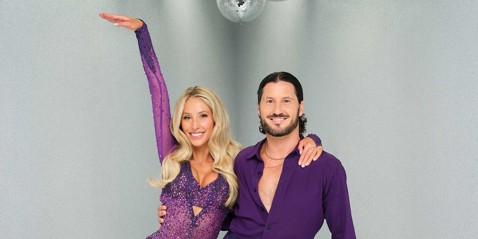 Alix Earlie & Val Chmerkovskiy from Dancing With The Stars.