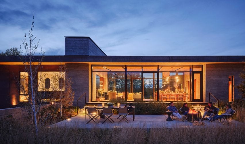 Fire pit designed by Prospect Studio