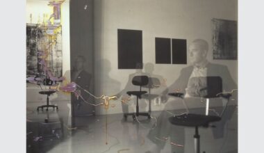 Gerhard Richter, Self-Portrait, Three Times, 1/24/90, 1990