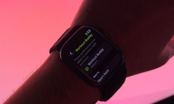 Apple Watch Series 11 with workout buddy.