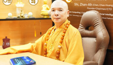 Acharya Shi, Zhan-Ah (Mr. Chen, Chao-Huang), The Founder/Chairman/CTO of AhP-Tech