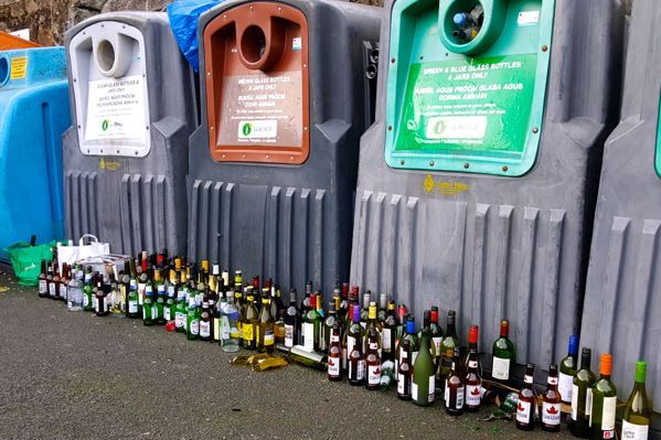 Dalkey’s only bottle bank removed due to claims it was a ‘safety hazard’