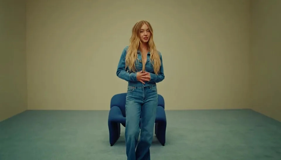 Sweeney’s American Eagle jeans ad video. American Eagle