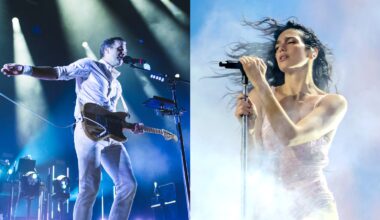 Dua Lipa Performs 'I Will Follow You Into the Dark' With Ben Gibbard