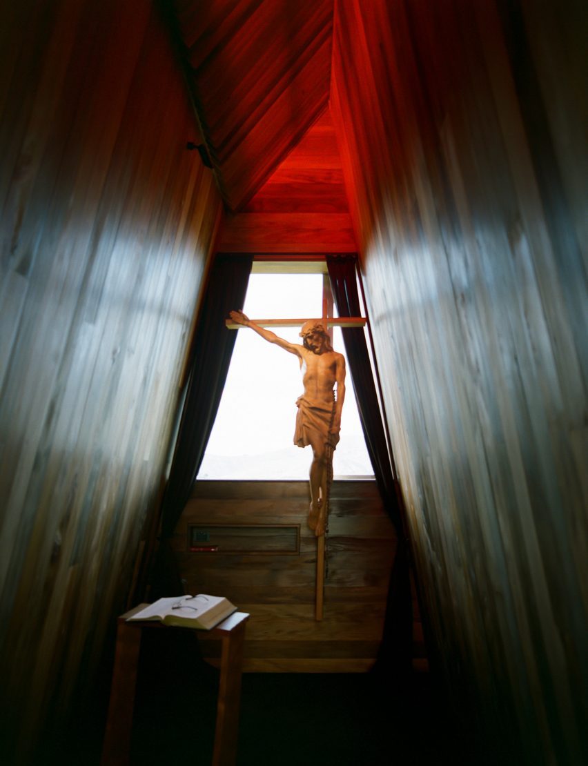 Interior view of The Chapel of St Thérèse of Lisieux by Bull O'Sullivan Architecture