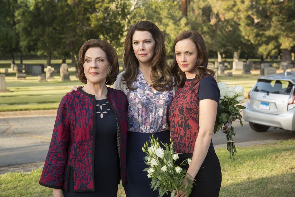 The three Gilmore Girls - Emily, Lorelai and Rory. Photo: Netflix