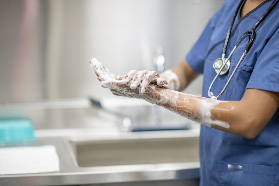 Some hospitals have gone backwards in the hygiene marker since the pandemic. Stock photo: Getty